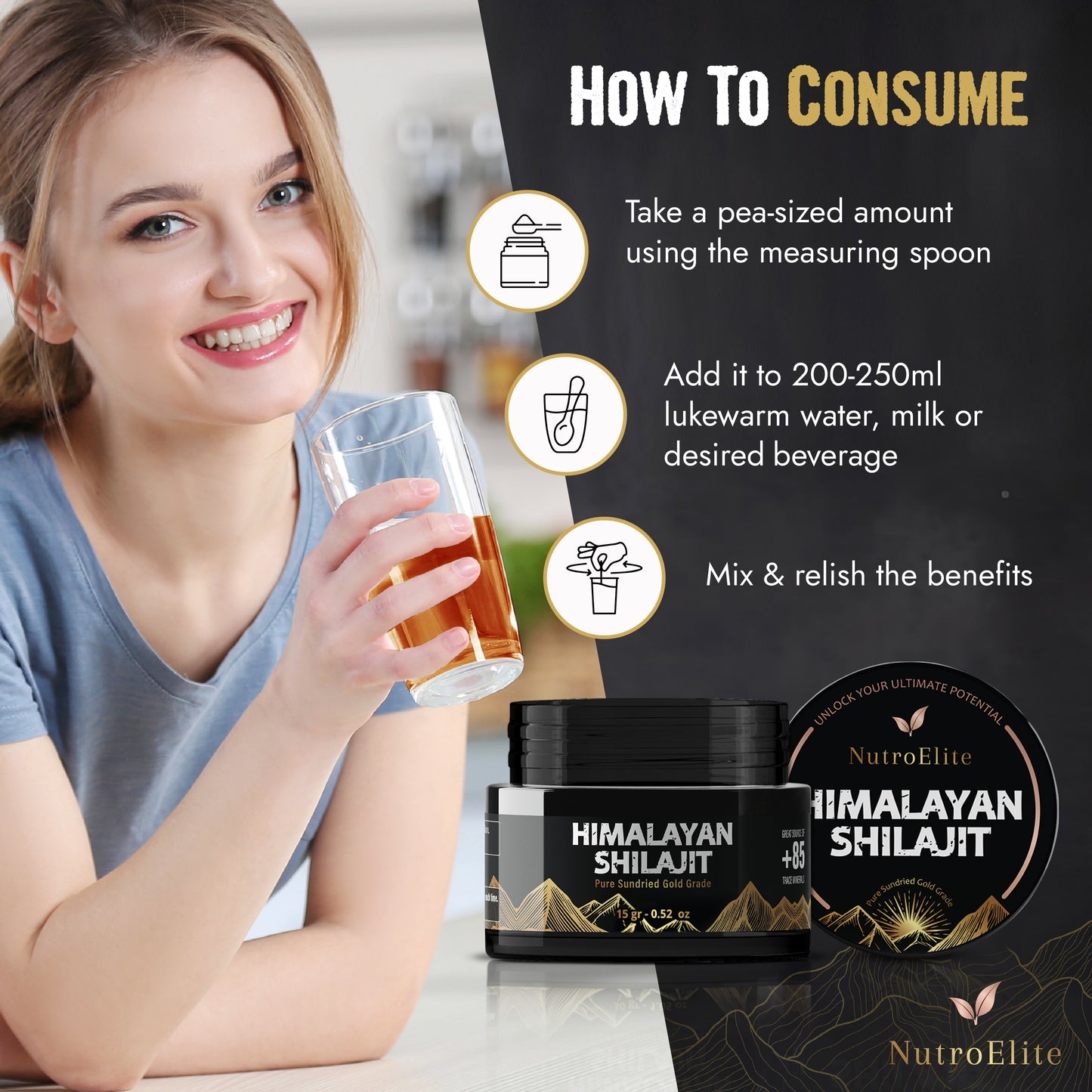 Pure Sun-dried Himalayan Shilajit Resin | 100% Natural & Authentic